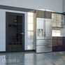 Deanta Brixton Black Pre-Finished Tinted Glazed Internal Door additional 2