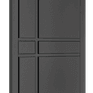 Deanta Dalston Modern 6 Panel Pre-Finished Black Internal Door additional 2