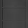 Deanta Shoreditch Modern 5 Panel Pre-Finished Black Internal Door additional 1