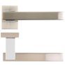 Deanta Argo Urban Door Handle on Rectangle Rose additional 2
