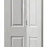 JB Kind Canterbury Grained White Primed Bi-fold Door additional 1