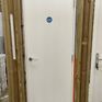 Apex Vertical Grooves White Internal FD30 Fire Door additional 3