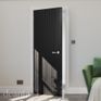 Deanta Malmo Modern Grooved Pre-Finished Black FD30 Fire Door additional 2