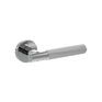 Senza Pari Rosarno Knurled Lever Door Handle on Minimal Round Rose additional 5