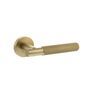 Senza Pari Rosarno Knurled Lever Door Handle on Minimal Round Rose additional 1