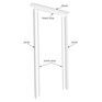 JB Kind Trenched White Primed Door Lining Set additional 4