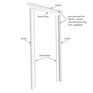 JB Kind Trenched White Primed Fire Door Lining Set additional 3