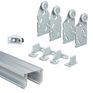 Trakkit Gemini Double Track Top Hung Sliding Kit for Wardrobe Doors additional 2
