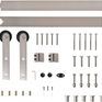 Stainless Steel Sliding Barn Door Hardware Kit additional 2