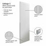 JB Kind Cottage-Style 5 Panel White Primed Internal Door additional 4