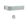 Forme Monza Lever Door Handle on Concealed Square Rose - Satin Chrome additional 2