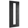 Deanta Seville Brushed Black Oak Glazed Internal Door additional 3