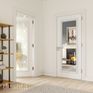 Deanta Blenheim White Primed Bevelled Glazed Internal Door additional 2