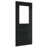 Deanta Windsor Black Prefinished Bevelled Glazed Internal Door additional 3