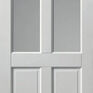 JB Kind Colonial 4 Panel Glazed Extreme White External Door additional 1