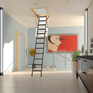 FAKRO Lux Metal Folding Loft Ladder with Unfolding Support Mechanism (LML) additional 1
