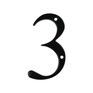 Fab &amp; Fix 80mm Elegant Individual Front Door Numbers additional 35