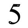 Fab &amp; Fix 80mm Elegant Individual Front Door Numbers additional 49