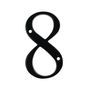 Fab &amp; Fix 80mm Elegant Individual Front Door Numbers additional 70