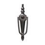 Fab &amp; Fix Classic Slim Nu Victorian Urn Door Knocker With Spyhole additional 6