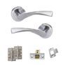 Eco Aqua Door Handle Pack - Latch Set additional 20