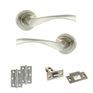 Eco Aqua Door Handle Pack - Latch Set additional 15
