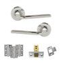 Eco Surf Door Handle Pack - Latch Set additional 10