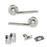 Eco Surf Door Handle Pack - Latch Set additional 15