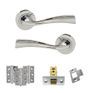 Eco Wave Door Handle Pack - Latch Set additional 8