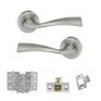Eco Wave Door Handle Pack - Latch Set additional 6
