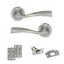 Eco Wave Door Handle Pack - Latch Set additional 1