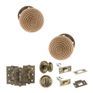 Old English Bridlington Door Knob Pack - Bathroom Set additional 3