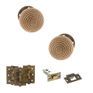 Old English Bridlington Door Knob Pack - Latch Set additional 2