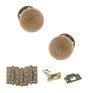 Old English Bridlington Door Knob Pack - Latch Set additional 5
