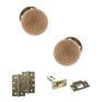 Old English Bridlington Door Knob Pack - Latch Set additional 7