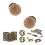 Old English Bridlington Door Knob Pack - Lock Set additional 2