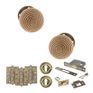 Old English Bridlington Door Knob Pack - Lock Set additional 3