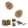 Old English Bridlington Door Knob Pack - Lock Set additional 6