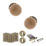 Old English Bridlington Door Knob Pack - Lock Set additional 7