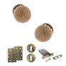 Old English Bridlington Door Knob Pack - Lock Set additional 9