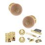Old English Bridlington Door Knob Pack - Lock Set additional 13