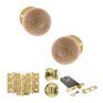Old English Bridlington Door Knob Pack - Lock Set additional 1