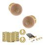 Old English Bridlington Door Knob Pack - Lock Set additional 16