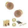 Old English Bridlington Door Knob Pack - Lock Set additional 18
