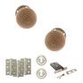 Old English Bridlington Door Knob Pack - Lock Set additional 23