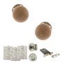 Old English Bridlington Door Knob Pack - Lock Set additional 26