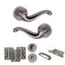 Old English Colchester Door Handle Pack - Bathroom Set additional 13