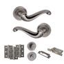 Old English Colchester Door Handle Pack - Bathroom Set additional 8