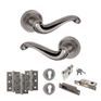 Old English Colchester Door Handle Pack - Euro Lock Set additional 13