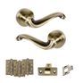 Old English Colchester Door Handle Pack - Latch Set additional 16
